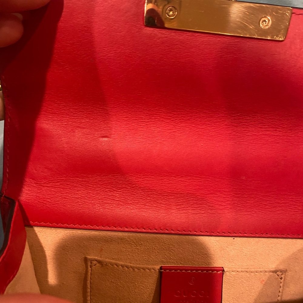 LIMITED EDITION Gucci Padlock Supreme GG Apple Capsule Collection Shoulder Bag 🍎 - Picture 9 of 17